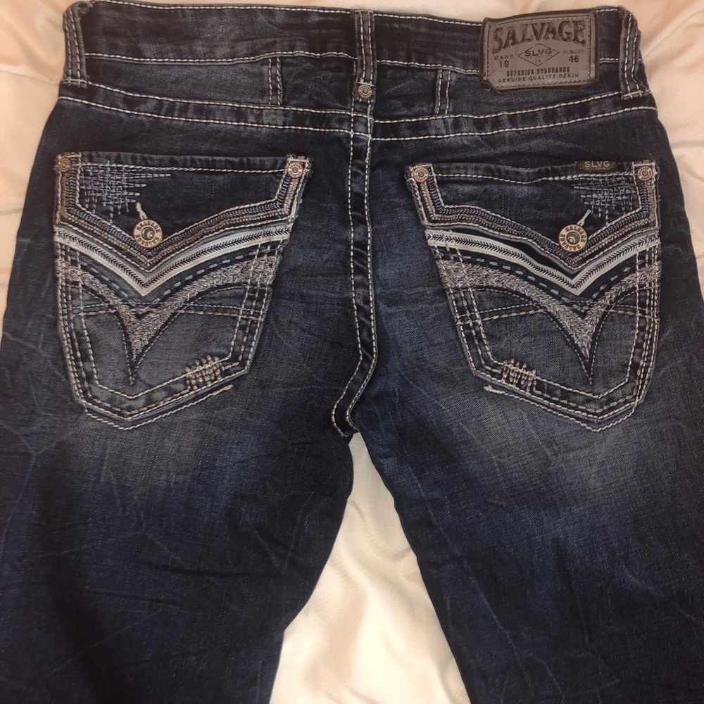 Salvage Havoc Buckle Jeans